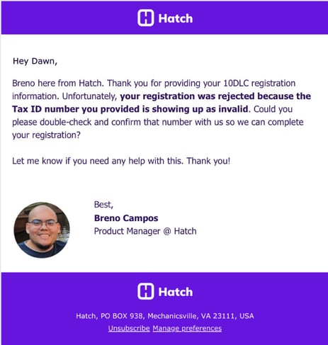 10dlc-rejection-reasons-invalid-tax-id