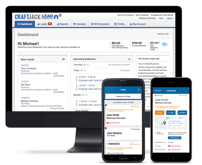 best lead generation companies for contractors - craftjack