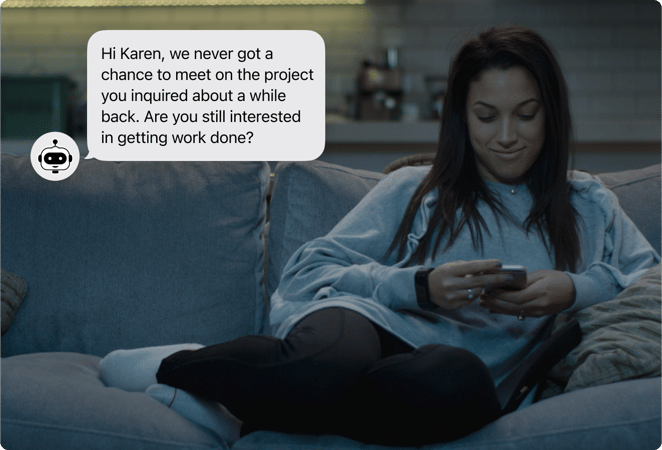 Solutions-Page-Nurture-Text-Message-Over-Stock-Photo