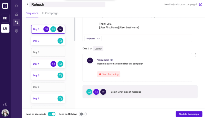 addingvoicemailtocampaign