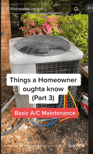 best hvac marketing strategies - tiktok videos