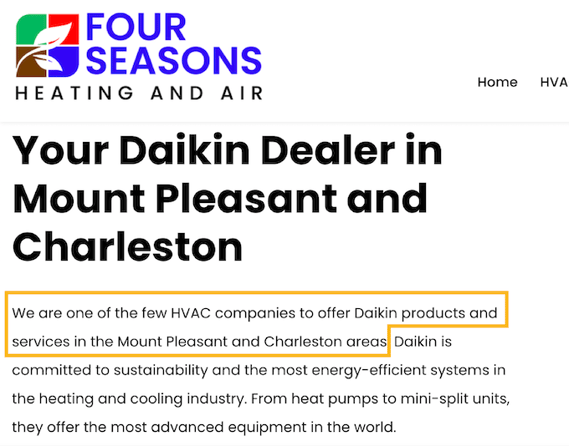 business planning checklist for contractors - example of value proposition