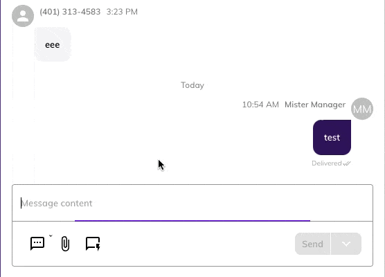 gif of delivery status in action