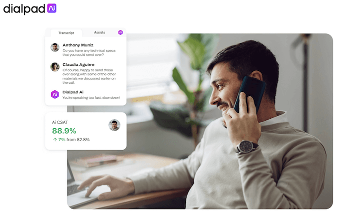 dialpad dialer option