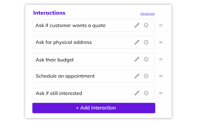 hatch assistant - ai chatbot for home improvement call centers - question examples