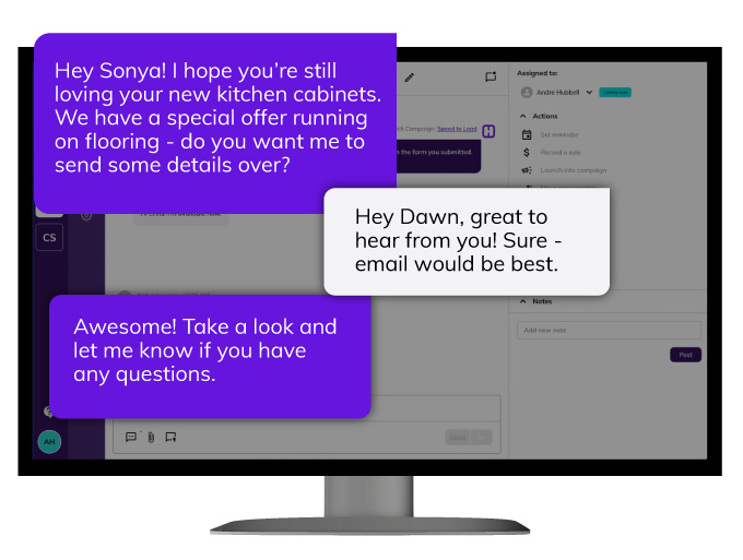 hatch-jobber integration - targeted campaign example