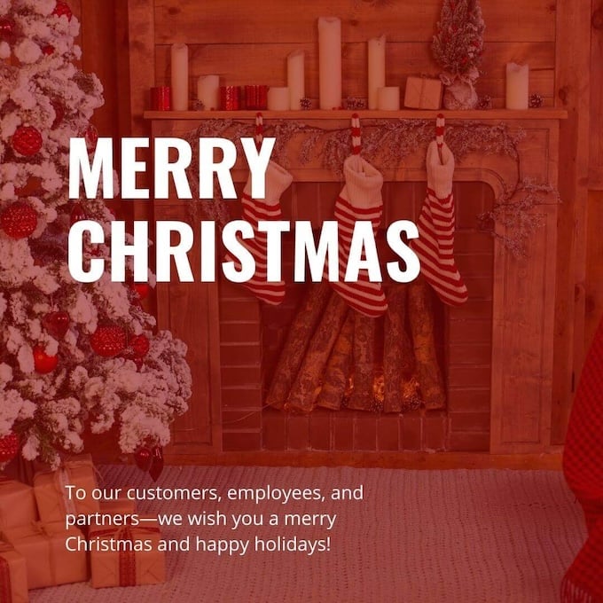 christmas greetings for clients