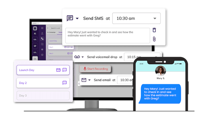 how to choose a lead aggregator - automated outreach example using hatch app