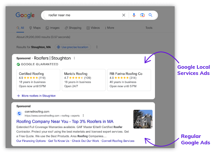 how to generate leads for home improvement businesses - google ad examples 