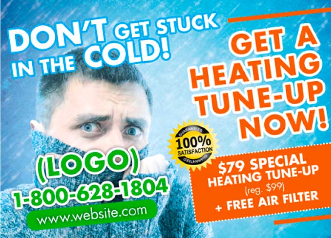 hvac marketing shoulder season guide - ad example