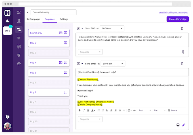 depiction of ai generation of lead engagement