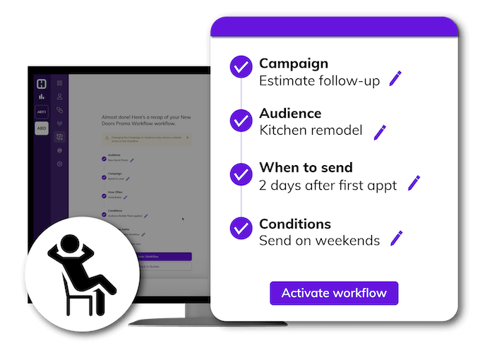 hatch sales follow-up workflow example