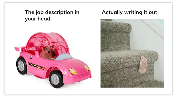 sales job description meme