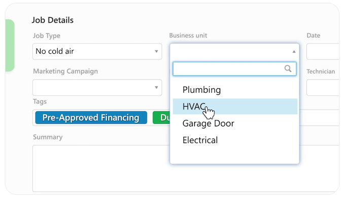 servicetitan job details