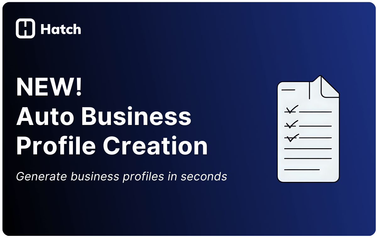 Auto Com Profile NEW: Auto Business Profile Creation